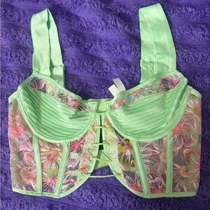 For Love and Lemons Electric Fields Bustier S